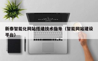 潍坊新泰智能化网站搭建技术指导（智能网站建设平台）